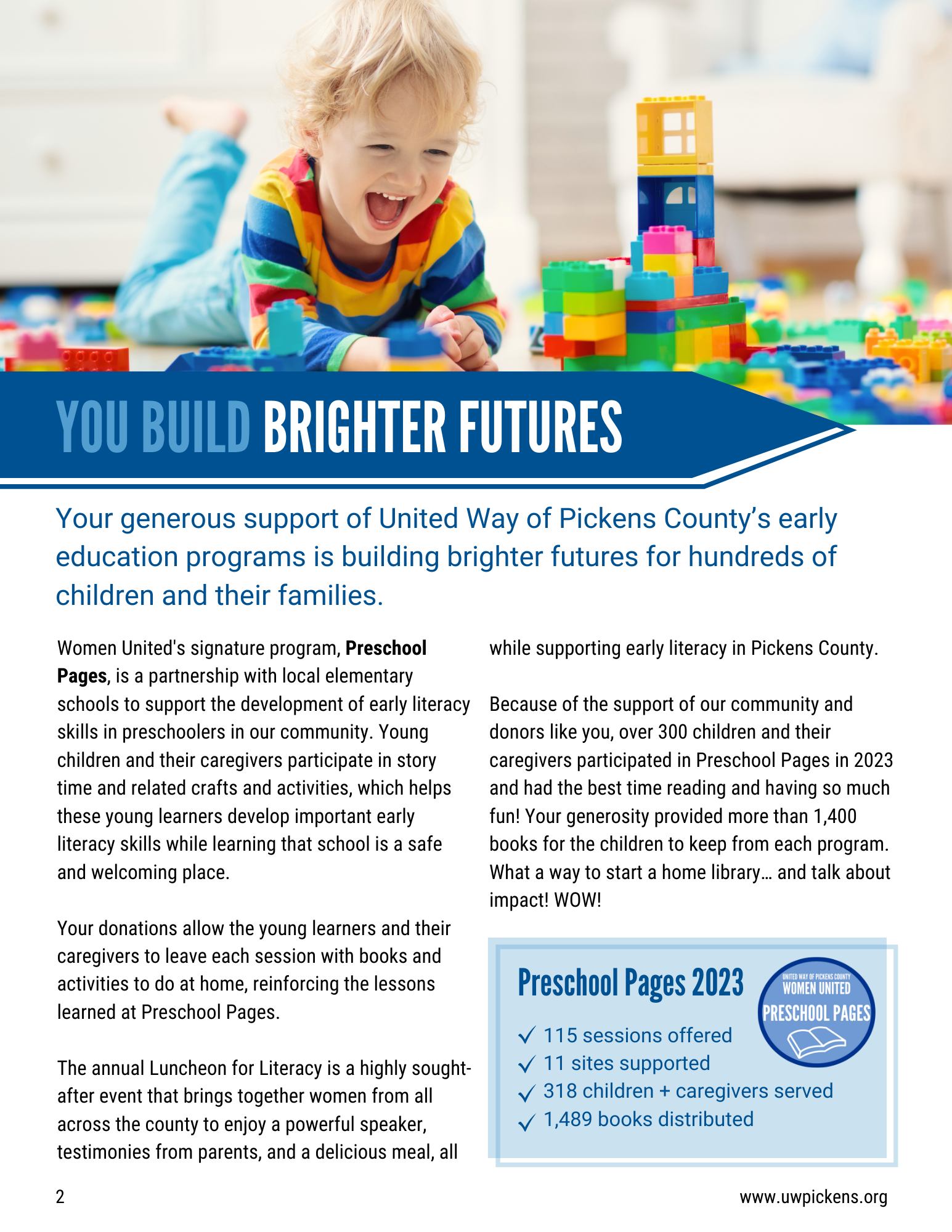 Early Education Impact Report 2024 page 2