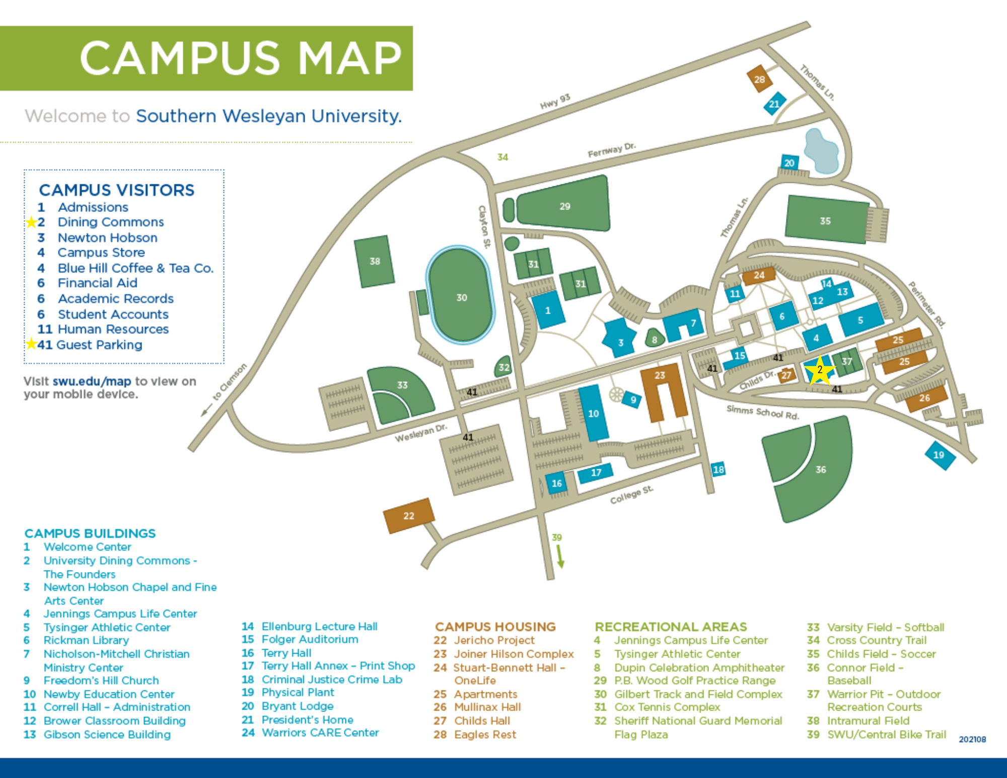 SWU Campus Map