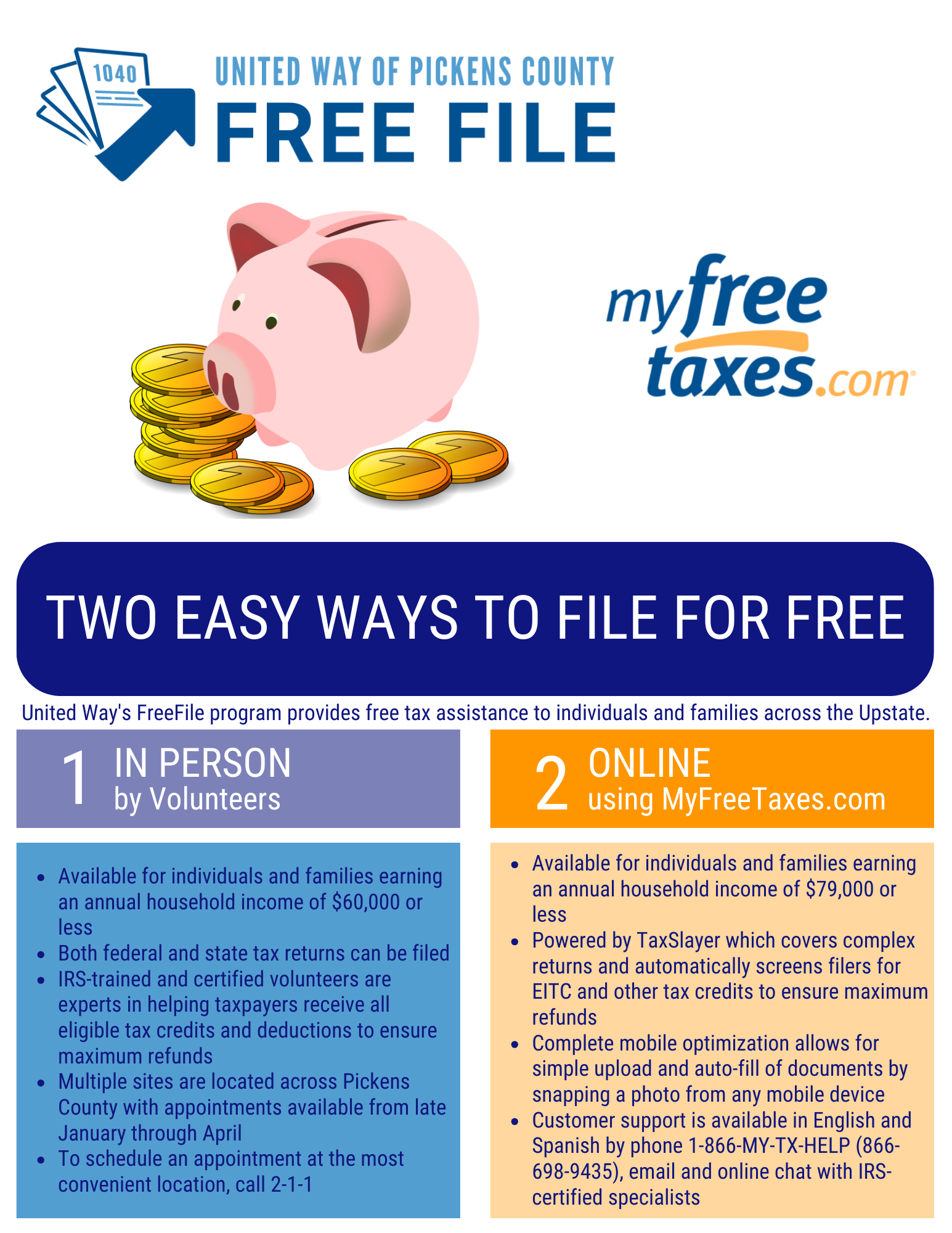 Two Ways to File For Free