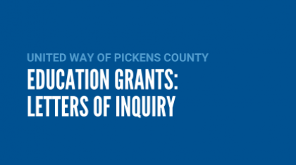 Education Grants: Letters of Inquiry