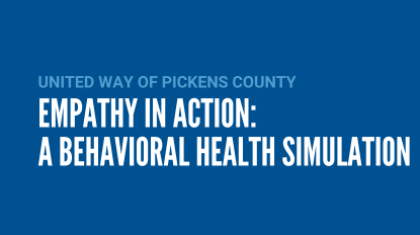 Empathy in Action: A behavioral health simulation